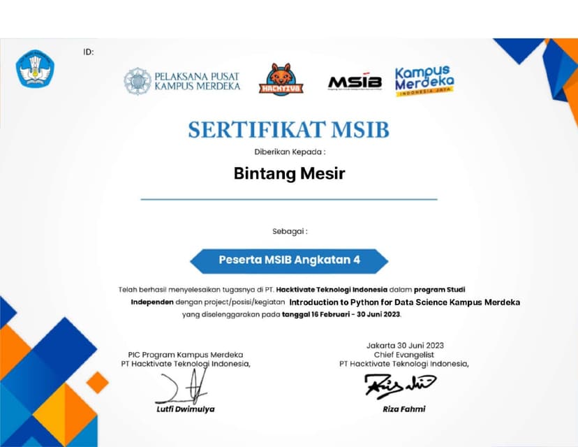 Independent Study Program - Hacktiv8